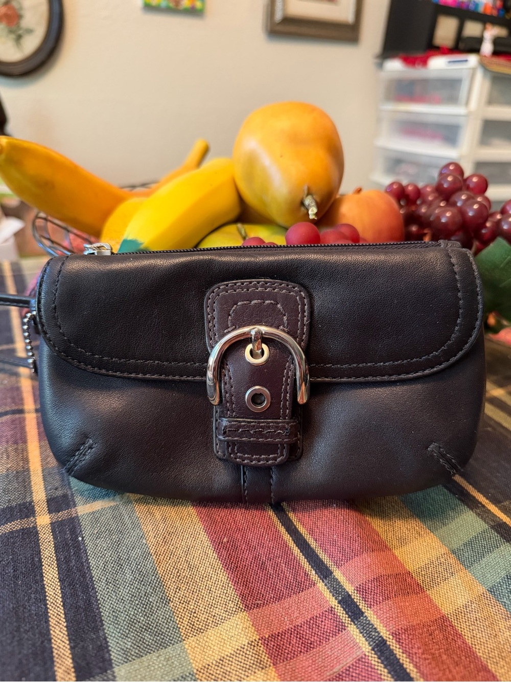 Vintage Coach SoHo Wristlet